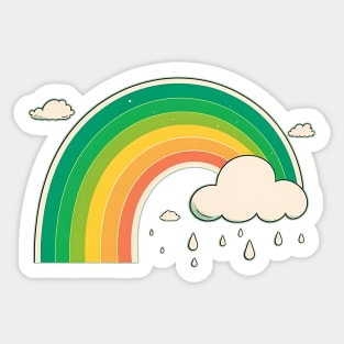 Cool Rainbow Sticker